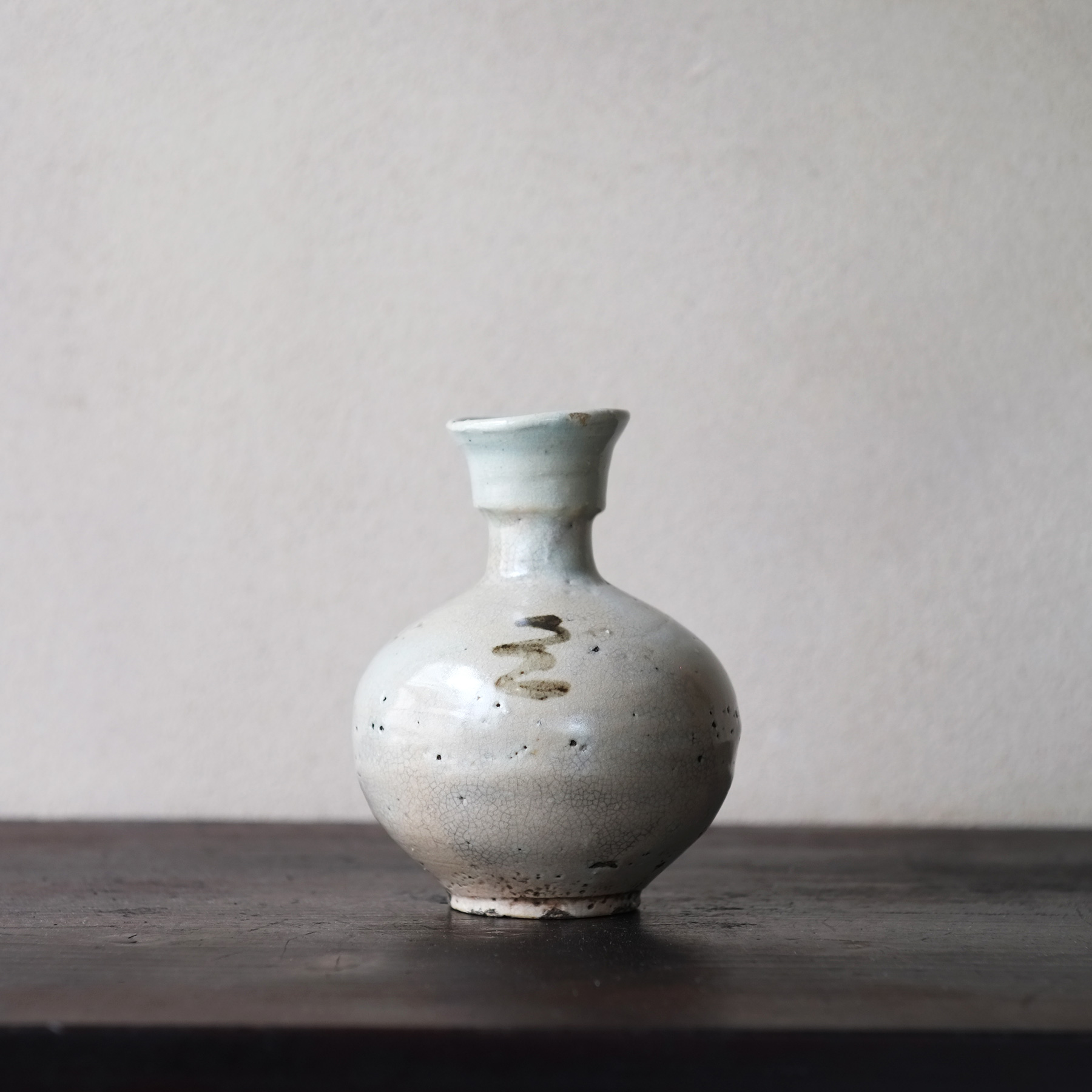 李氏朝鮮 鉄砂瓶 | 骨董と詩学 Antique & Poetics | 蛇韻律