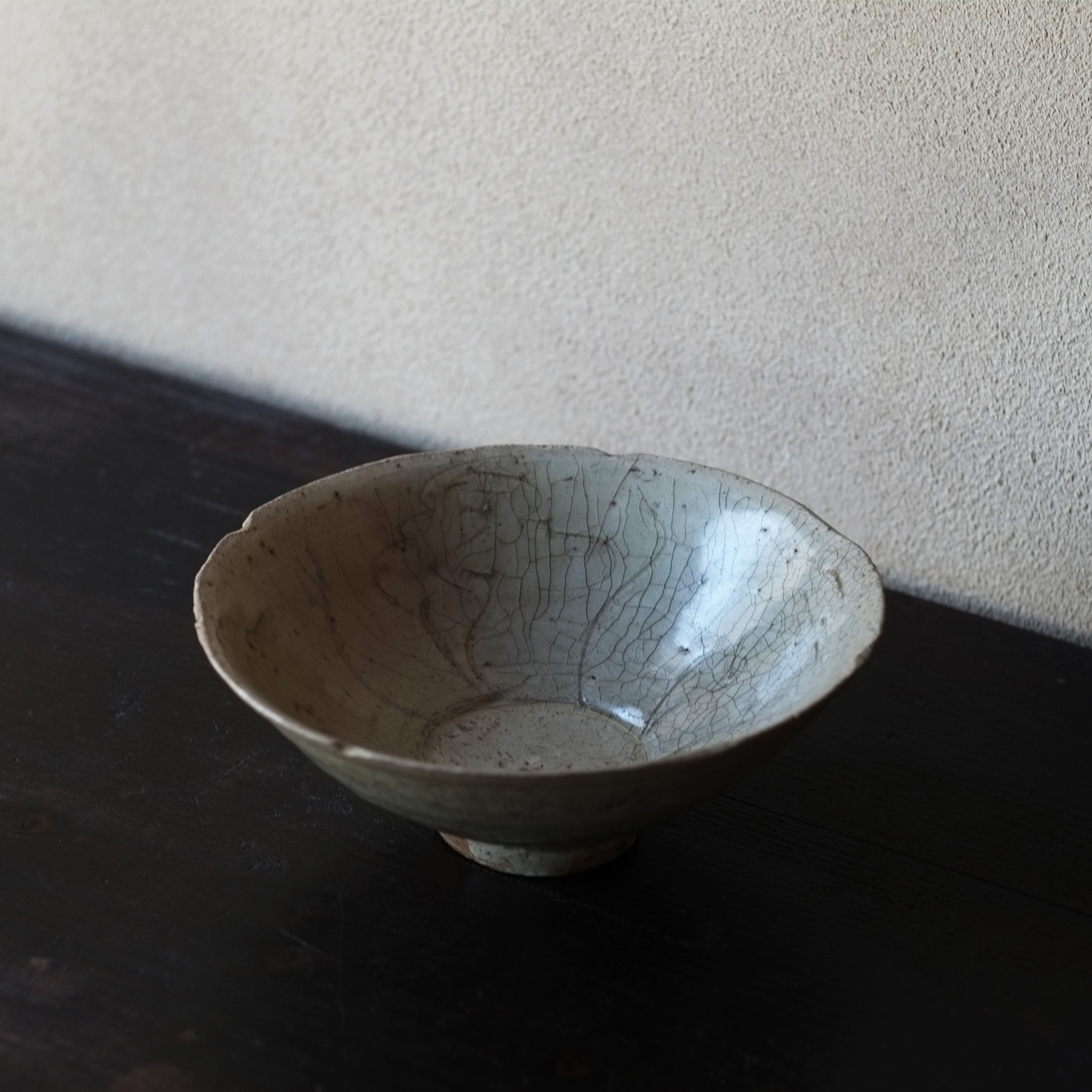 セール激安商品 中国　龍泉窯青磁　刻蓮葉文碗　鉢　M　R3994 陶芸