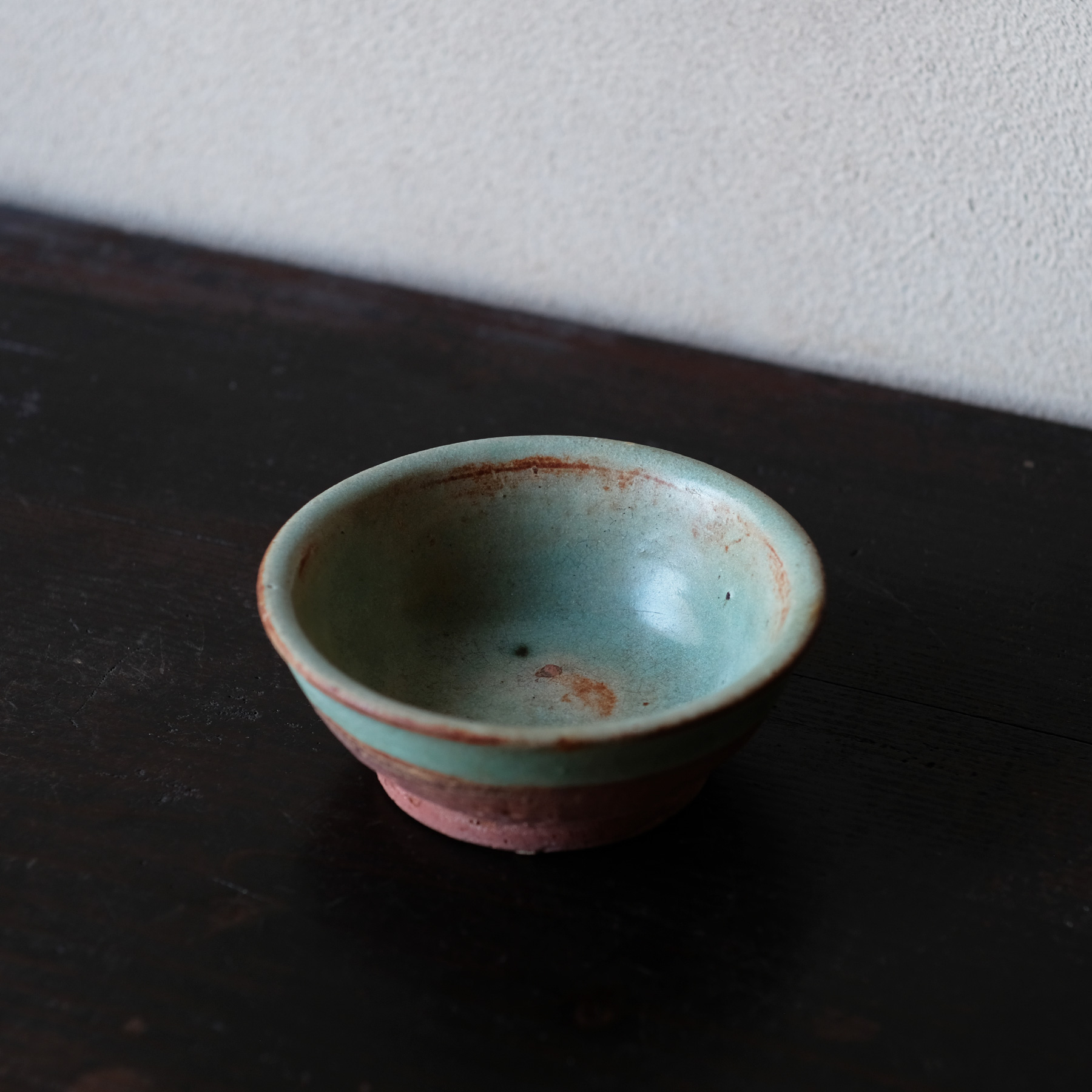 ビルマ 緑釉小鉢 | 骨董と詩学 Antique & Poetics | 蛇韻律