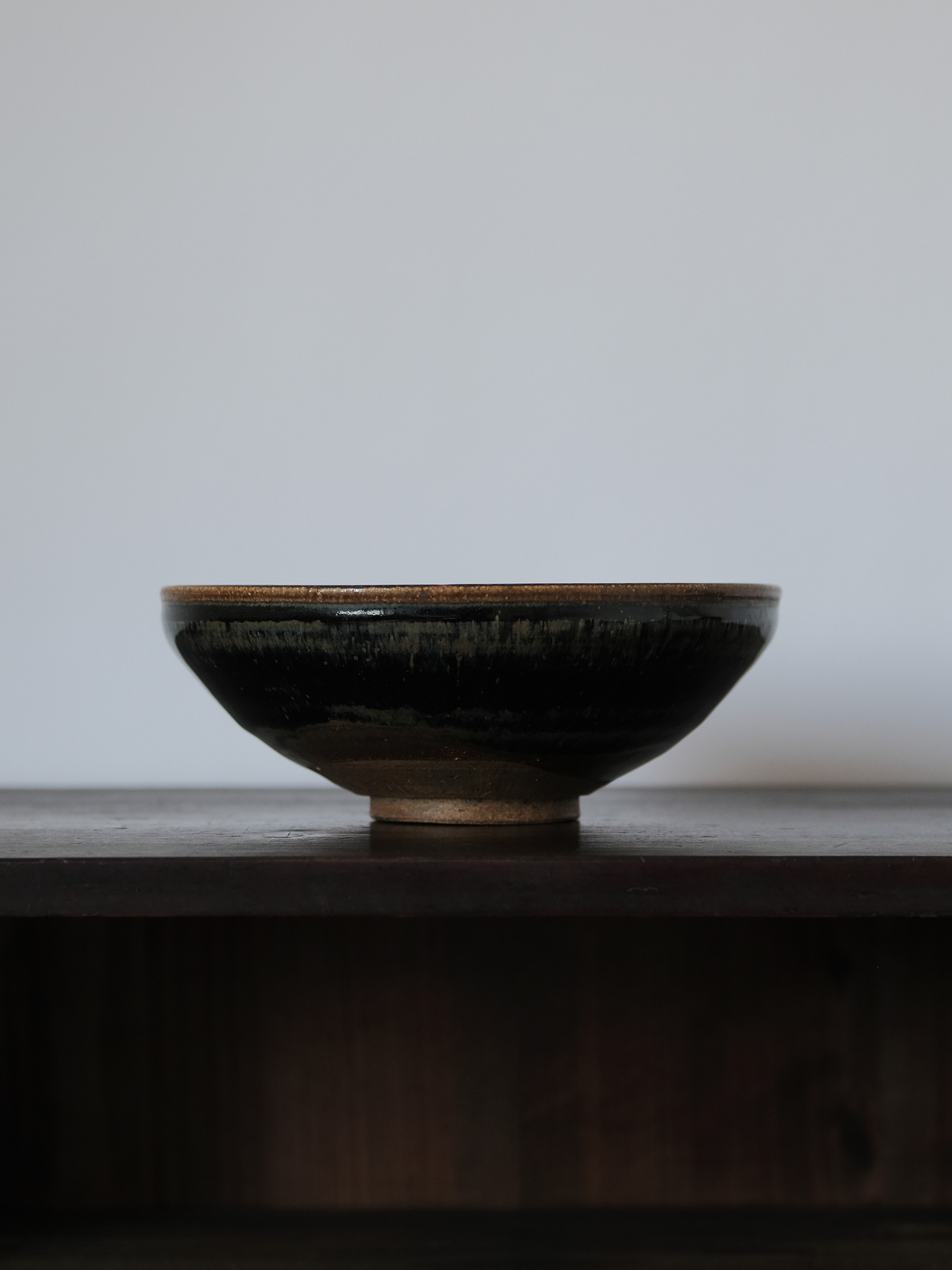 元朝 黒釉錆花鉢 | 骨董と詩学 Antique & Poetics | 蛇韻律